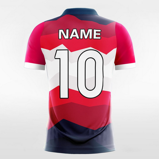 Submarine Volcano - Customized Men's Sublimated Football Jersey