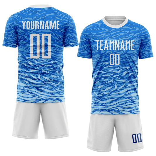 Design Jerseys of Football Blue