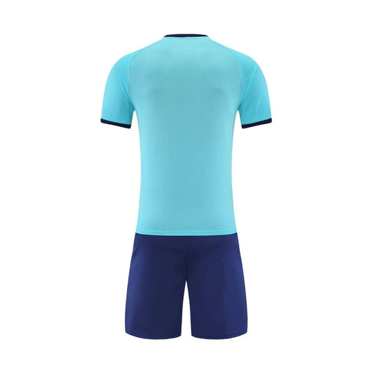 Design Jerseys of Football Grigio Light Blue