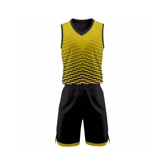 Design Jerseys Basketball Ribut Yellow